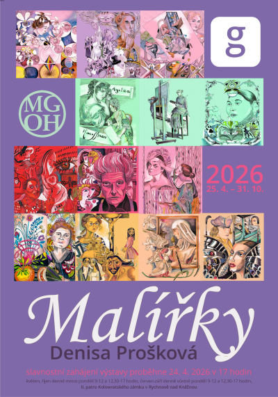 Edukativní výstava, Denisa Prošková (1965 Opočno) / Malířky: 48 jmen, která nezapadla v dějinách umění psaných muži