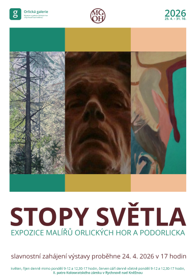 Stopy světla / malíři a sochaři Orlických hor a Podorlicka 1909–2025